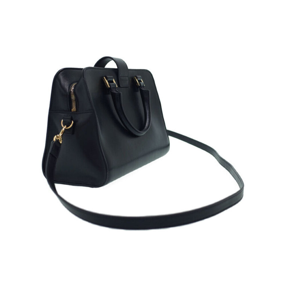 SAINT LAURENT PARIS Monogram Cabas 2way Leather HandBag - Picture 2 of 9